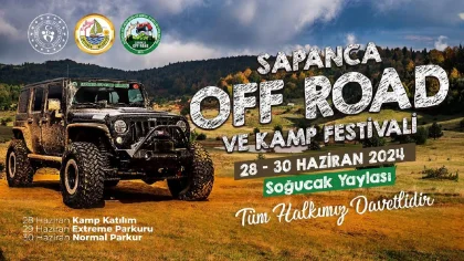 Sapanca Off-Road ve Kamp Festivali Başlıyor!