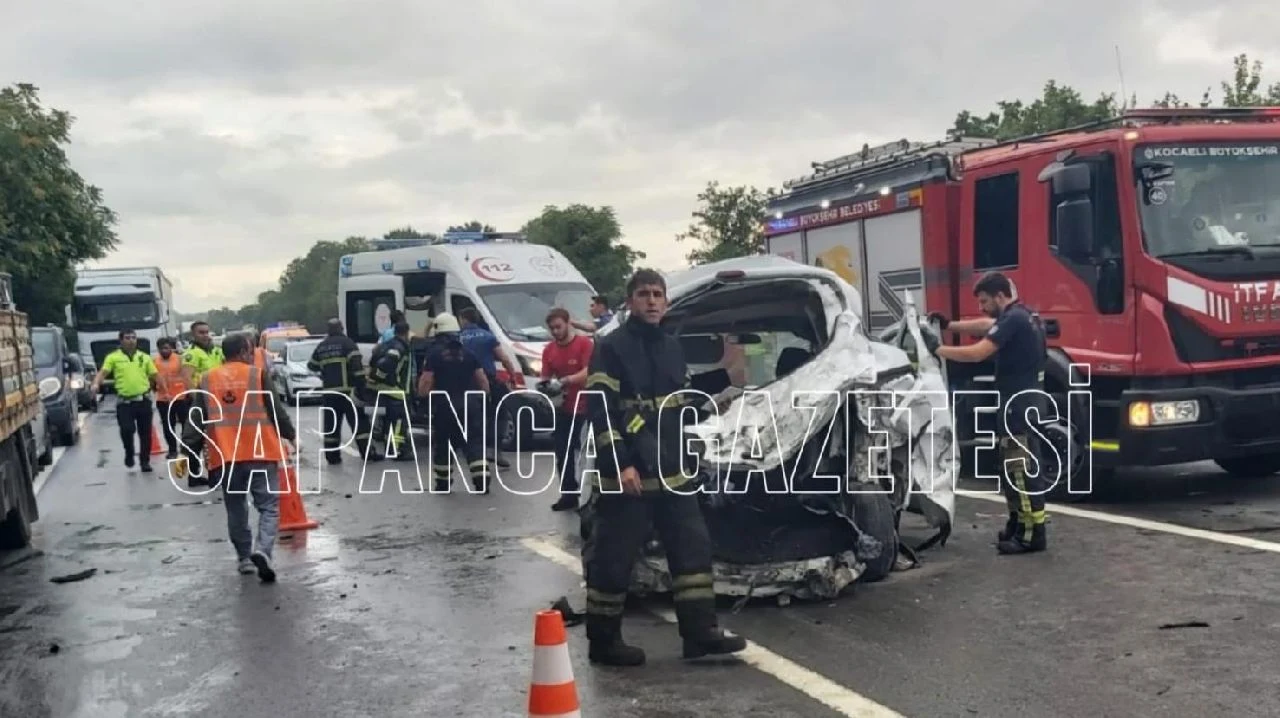 Anadolu Otoyolunda Feci Kaza: 3 Ölü, 3 Yaralı