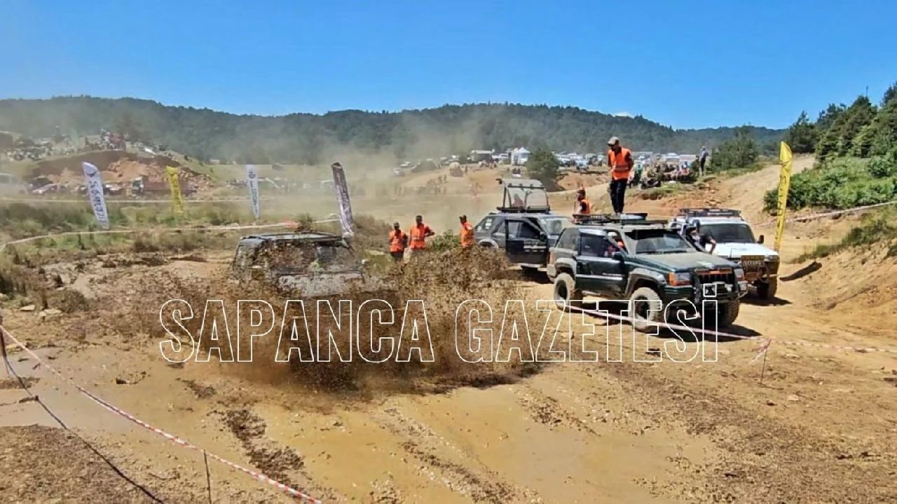 Sapanca'da Off-Road ve Kamp Festivali Gerçekleşti