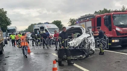 Anadolu Otoyolunda Feci Kaza: 3 Ölü, 3 Yaralı