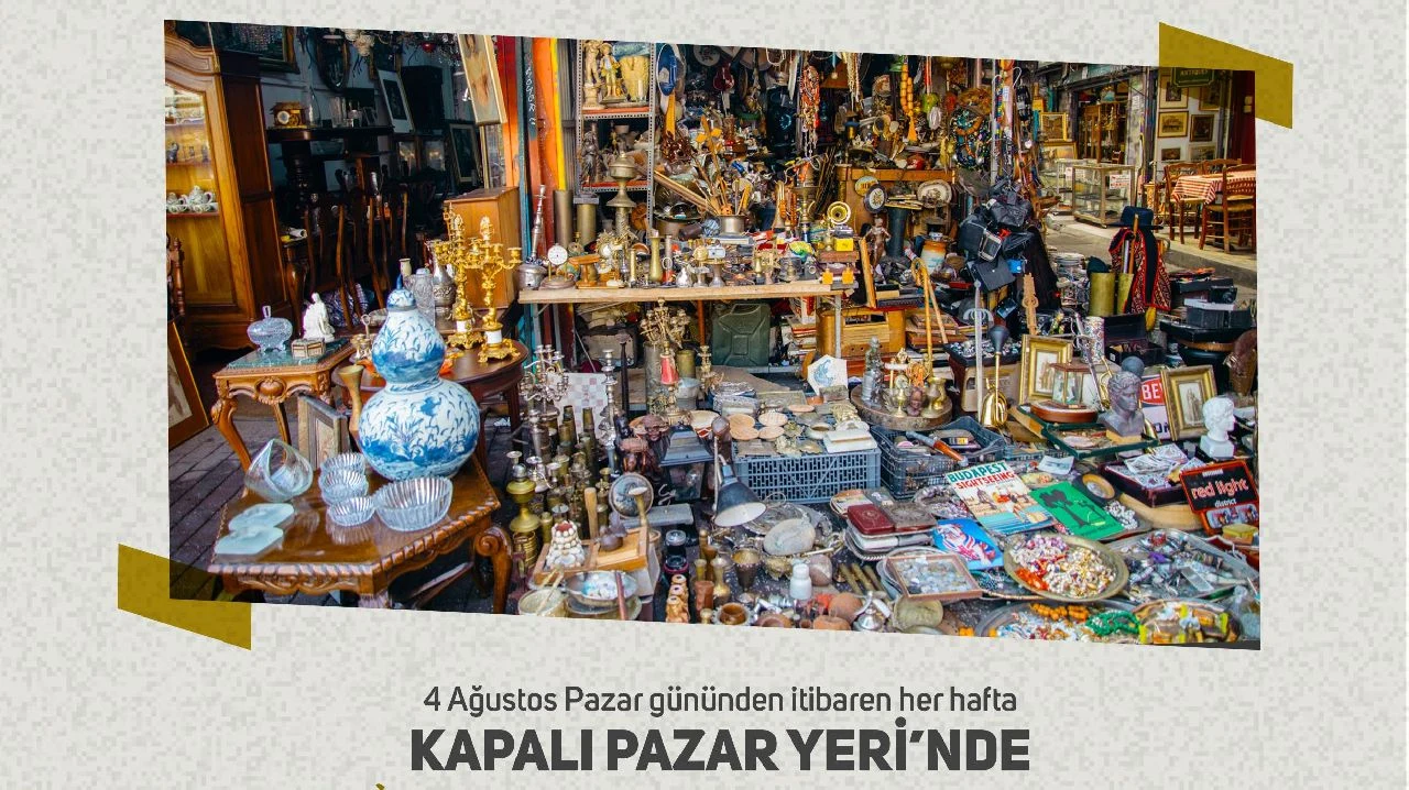 Sapanca'da Antika Pazarı Açılıyor