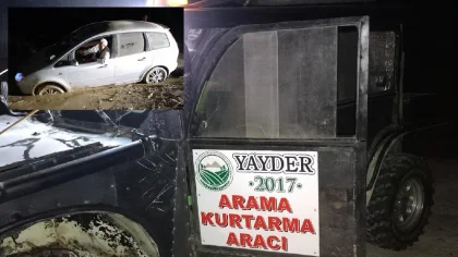 Yaylada Mahsur Kalan Kişiler Kurtarıldı