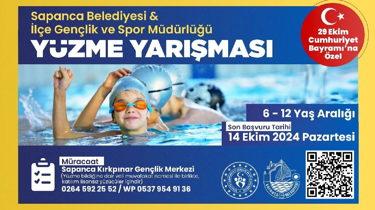 Sapanca'da 29 Ekim'e Özel Yüzme Yarışması Düzenlenecek