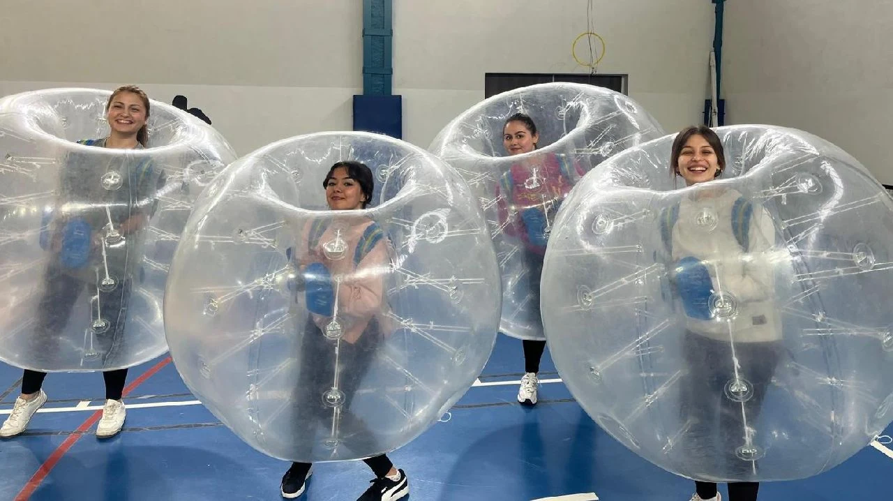 Sapanca'da Balon Futbolu Müsabakaları Düzenlendi