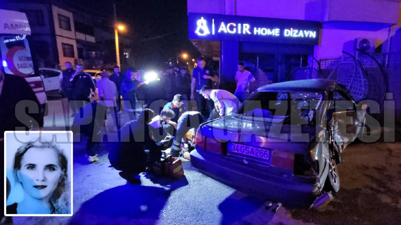 Sapanca'da Trafik Kazası: 1 Ölü, 1 Yaralı