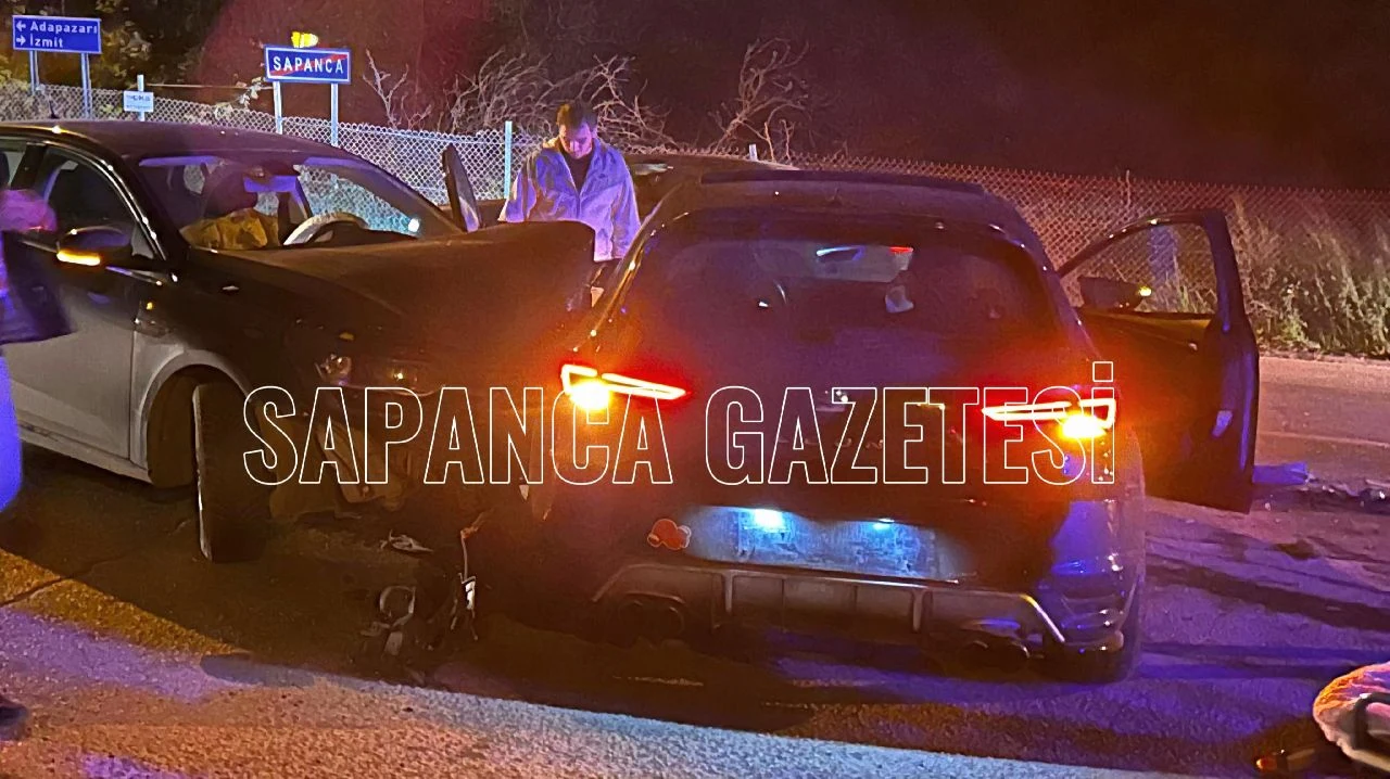 Sapanca'da Trafik Kazası: 3 Yaralı
