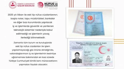 Eski Kimlikler Bir Çok Kurumda Geçerli Olmayacak!