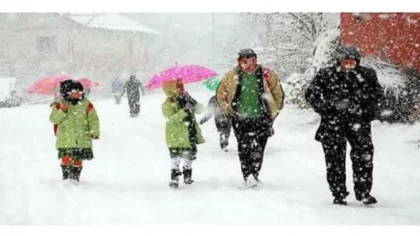 Sakarya'da Kar Tatili Uzatıldı!