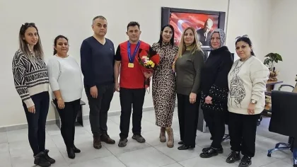 Dünya Şampiyonu Memioğlu Öğrencilerle Buluştu