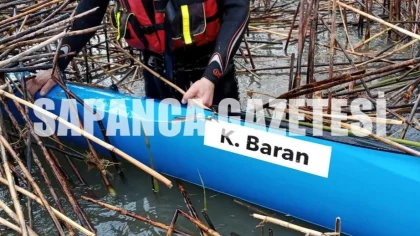 Sapanca Gölü'nde Kaybolan Sporcunun Kanosuna Ulaşıldı