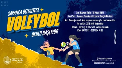 Çocuklara Yönelik Voleybol Okulu Kayıtları Başladı
