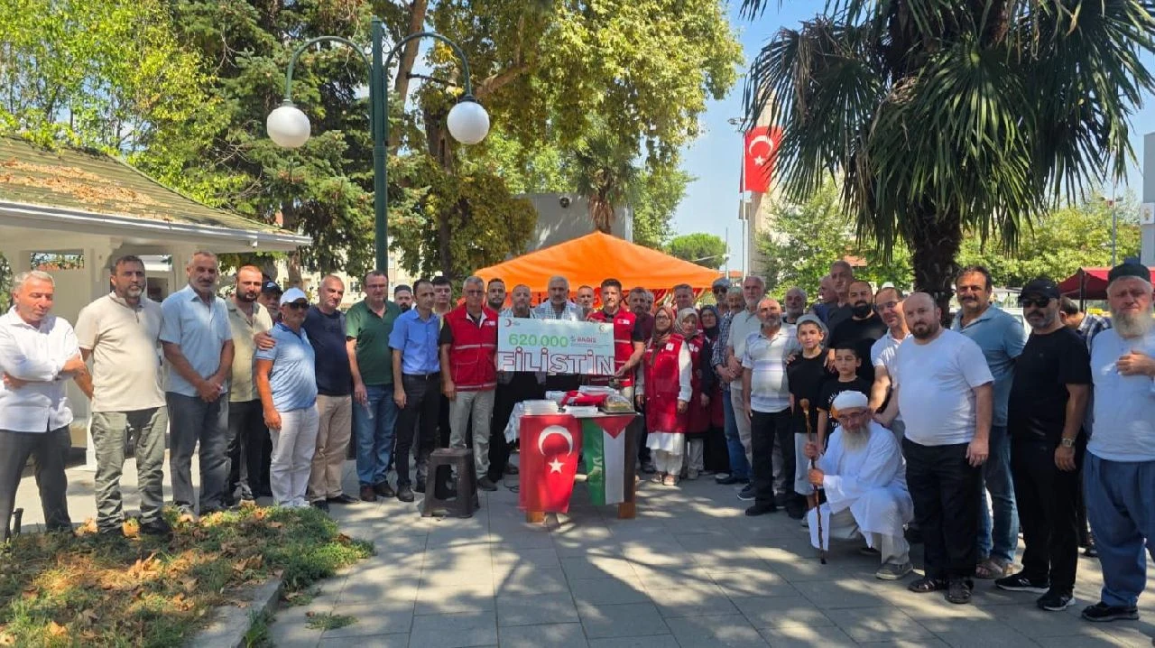 Sapanca Gazze Platformu'ndan Basın Açıklaması