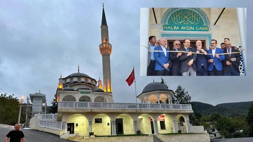Halim Aydın Camii İbadete Açıldı