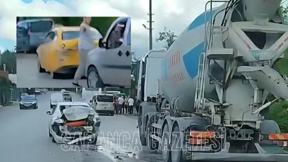 Sapanca'da Zincirleme Kaza: 3 Yaralı