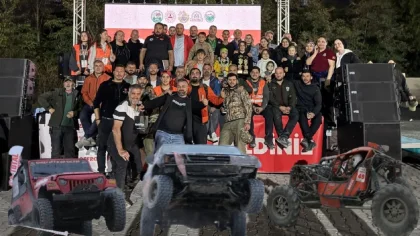 Sapanca'da Kamp, Karavan ve Off-Road Festivali Büyük İlgi Gördü