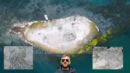 Sapanca Gölü'nde Tarihi Mozaikler Ortaya Çıktı