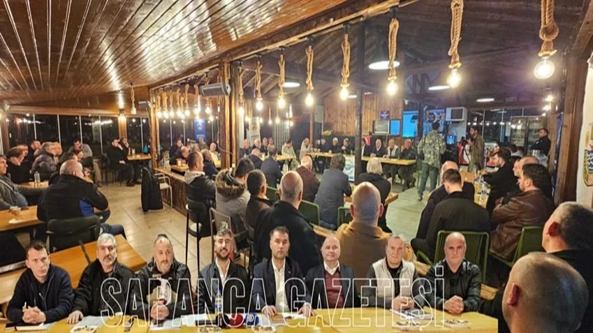 Sapanca'da Stk Temsilcileri Sapanca Gölü için Bir Kez Daha Toplandı