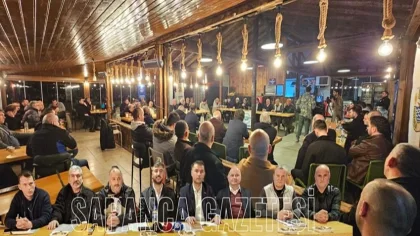 Sapanca'da Stk Temsilcileri Sapanca Gölü için Bir Kez Daha Toplandı