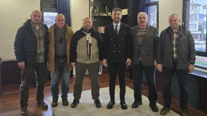 Sapanca Gölü'nü Koruma Platformu'ndan Başkan Şahin'e Ziyaret