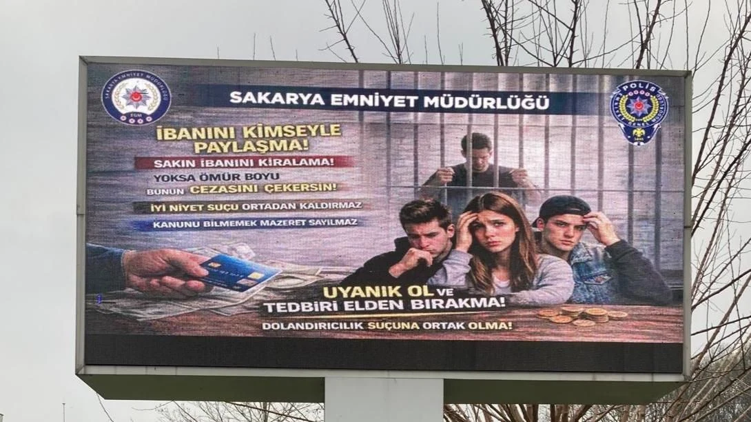Dolandırıcılara ''Led Ekran''lı Önlem
