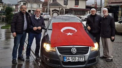 4 Arkadaş Umre için Sapanca'dan Yola Çıktı!
