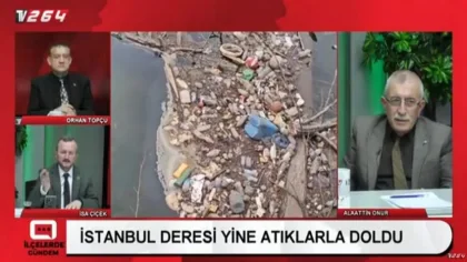 İstanbul Deresi Yine Atıklarla Doldu