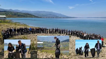 Öğrenciler, Sapanca Gölü Çevresinde 85 Torba Atık Topladı