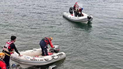 Sapanca Gölü'nde Kurtarma Operasyonu