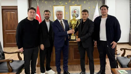 Sapancaspor'dan Kaymakam Yazıcı'ya Ziyaret