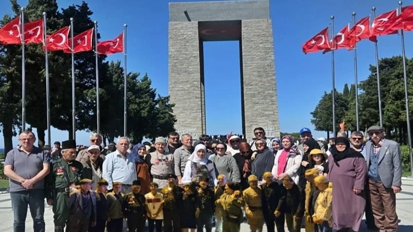 Gazi ve Şehit Yakınları Derneğinden Çanakkale Gezisi