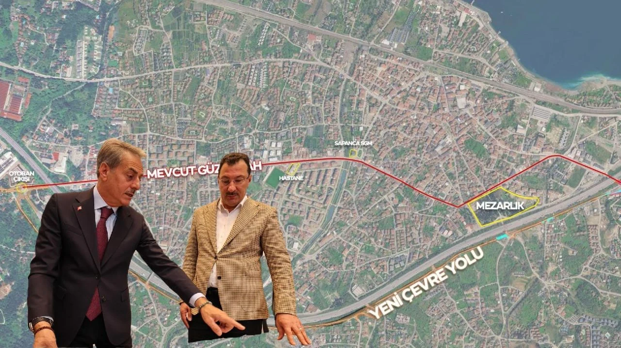 Sapanca'ya 11 Km Duble Yol Müjdesi!
