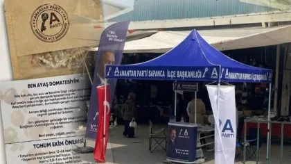 Anahtar Parti Sapanca İlçe Başkanlığı'ndan Ata Tohumu Dağıtımı