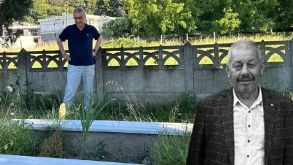 Bayraktar'dan Selami Öztürk'ün Kabrine Ziyaret