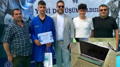 Taha Yasin Yazıcı, Attığı Kaynakla İl Birincisi Oldu