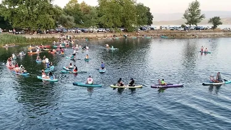 Sapanca Gölü'nde Popülerleşen Spor Dalı; Sup