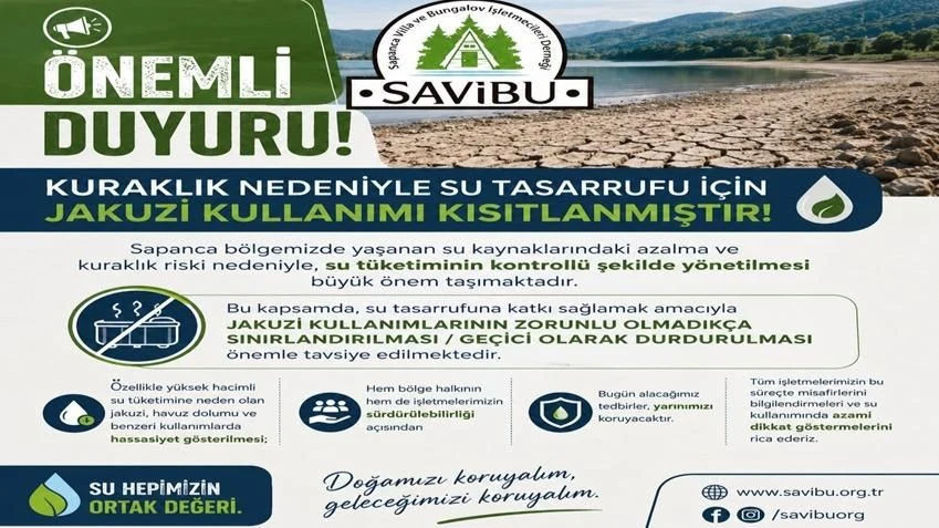 Savibu'dan Kuraklığa Karşı Örnek Adım