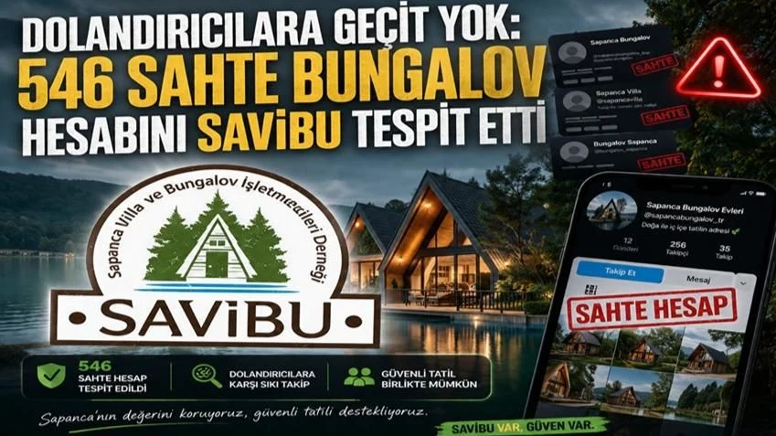 Savibu Son 3 Ayda 546 Sahte Bungalov Hesabını Tespit Etti