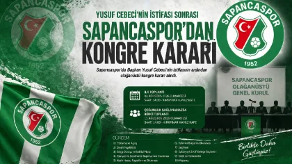 Sapancaspor Olağanüstü Kongreye Gidiyor