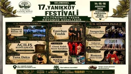 Yanıkköy Festivali 14 Ağustos'ta Başlayacak