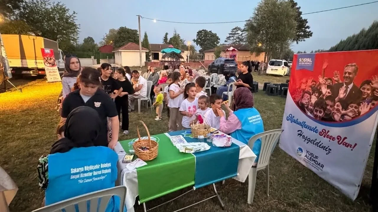 “Mahallemde Neşe Var” Sapanca'da Çocuklarla Buluştu