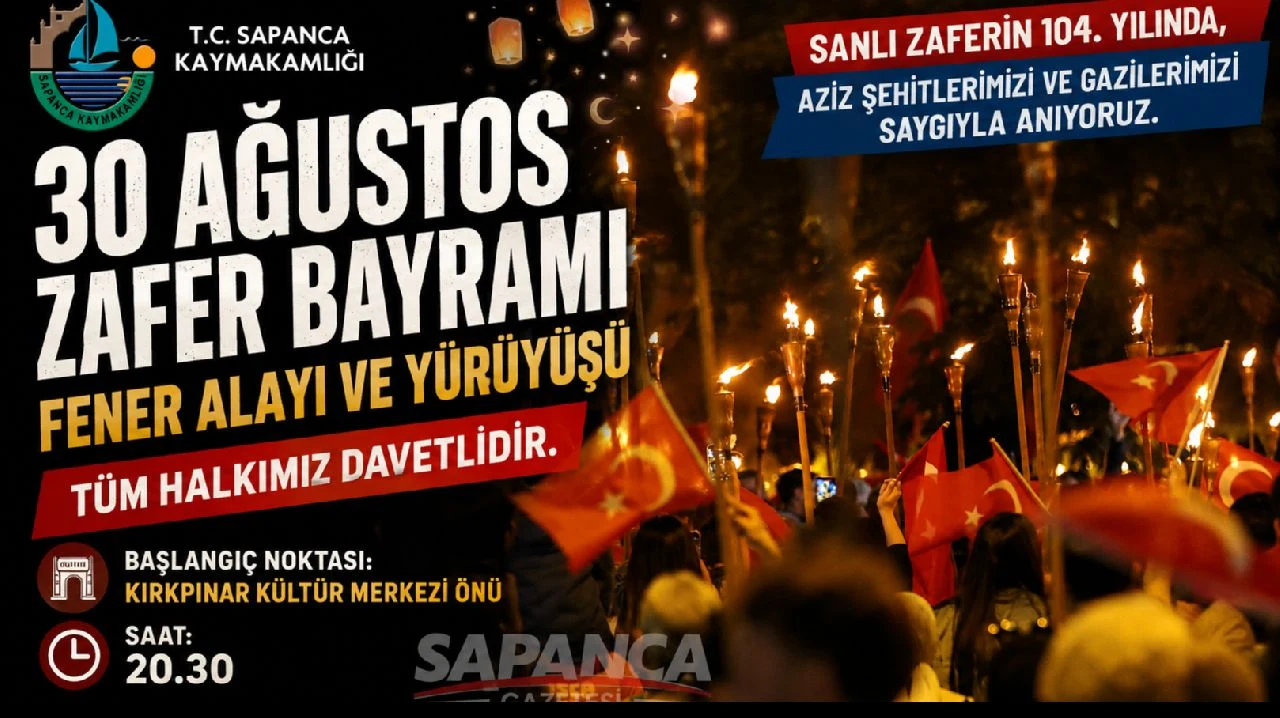 Sapanca'da Fener Alayı Düzenlenecek