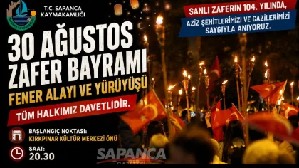 Sapanca'da Fener Alayı Düzenlenecek