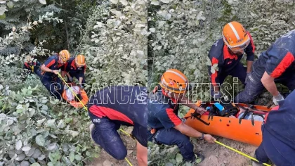 Yayla Yolunda Atv Uçuruma Devrildi: 2 Yaralı
