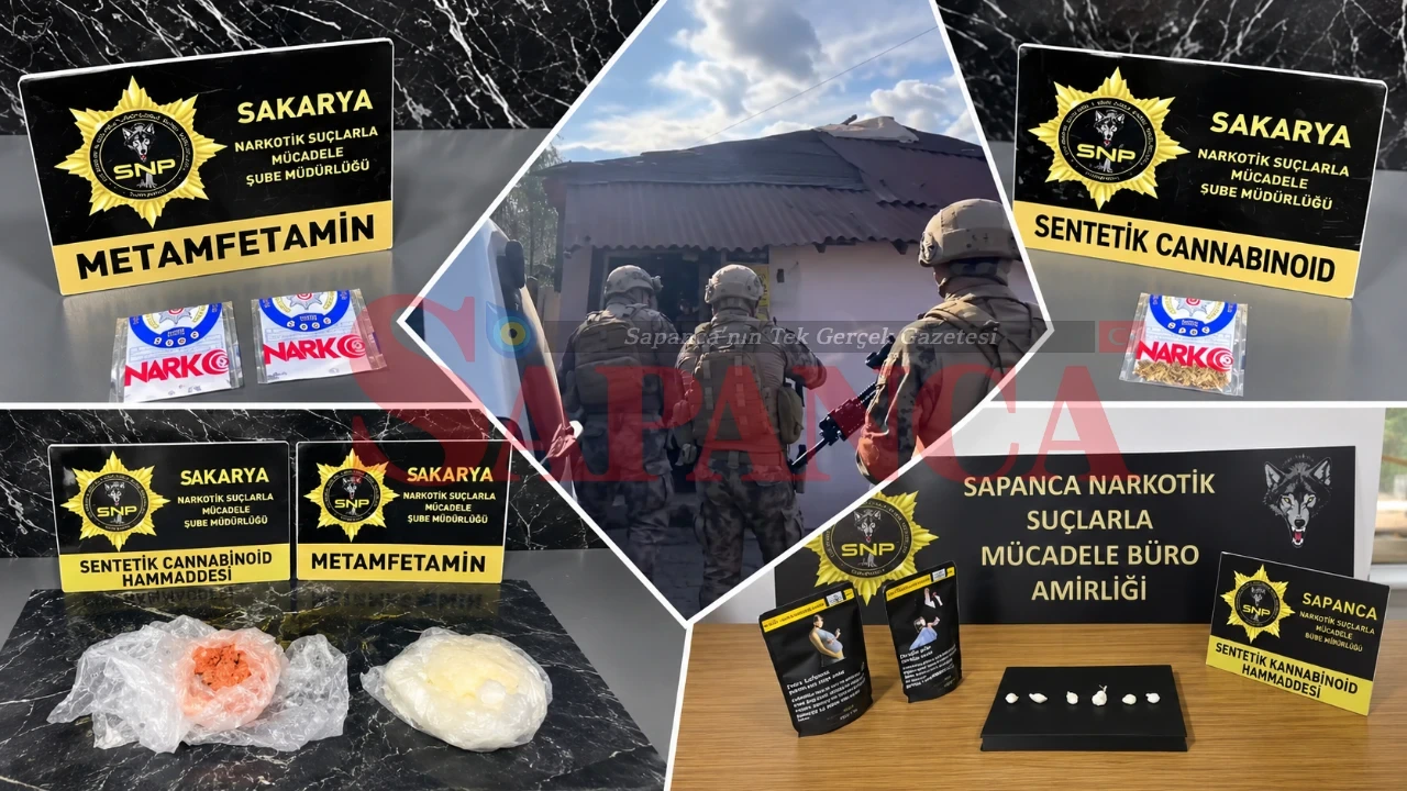 Adapazarı ve Sapanca'da Uyuşturucu Operasyonu: 6 Tutuklama