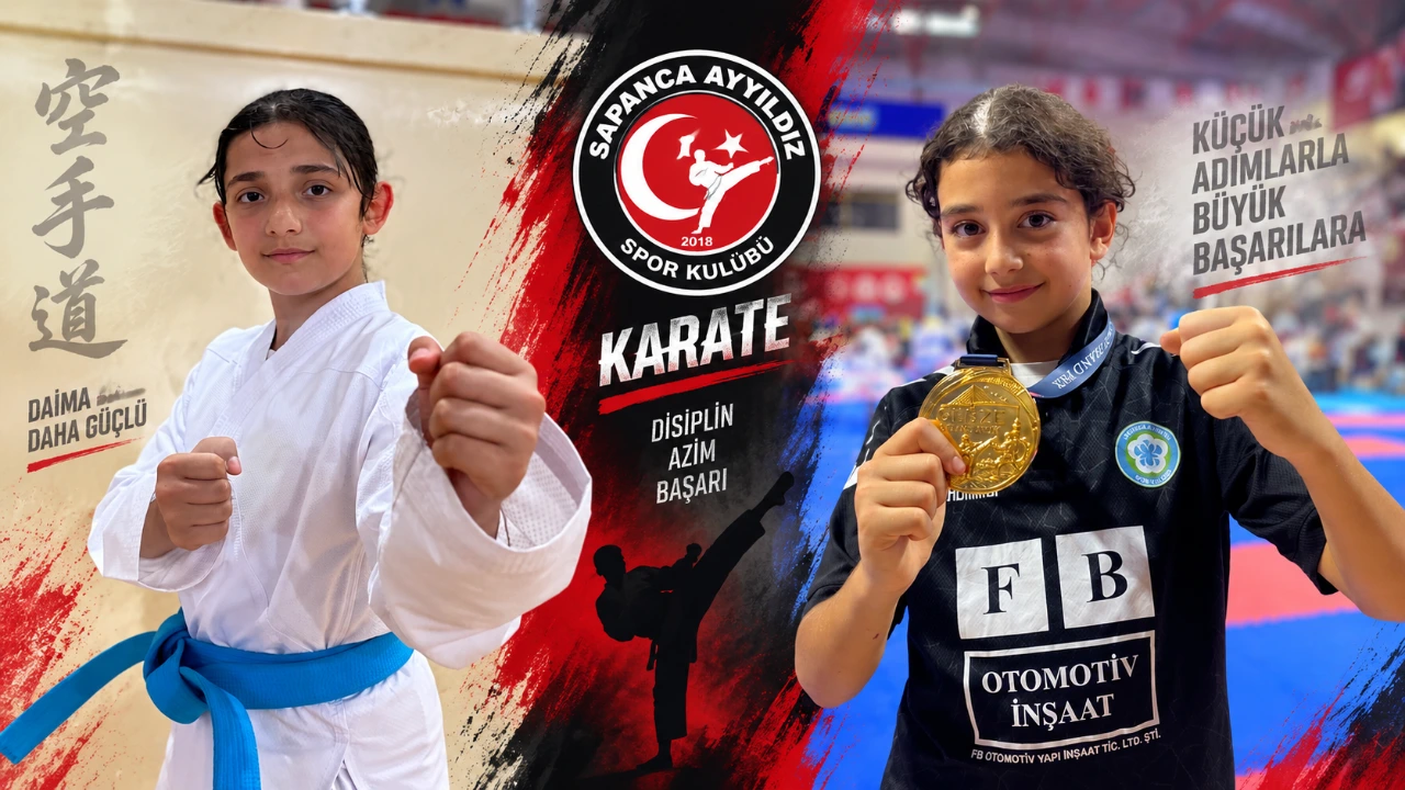 Sapanca Ayyıldız Spor'dan Anadolu Karate Open'da 2 Madalya