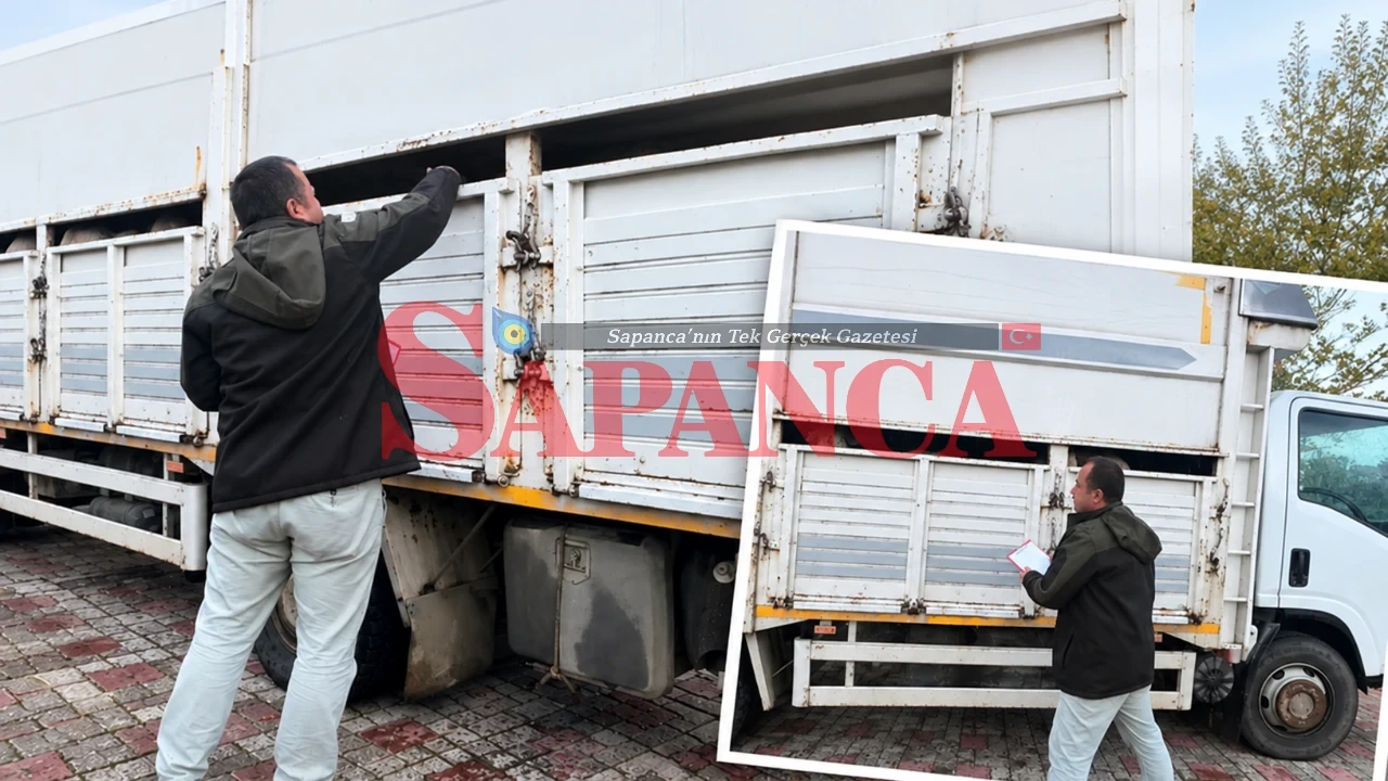 Sapanca'da Belgesiz Hayvan Sevkine Yasal İşlem