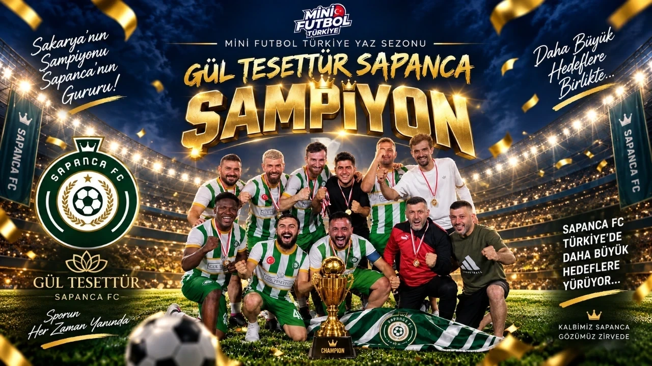 Sapanca F.c Şampiyon Oldu, Sırada Türkiye Şampiyonası Var