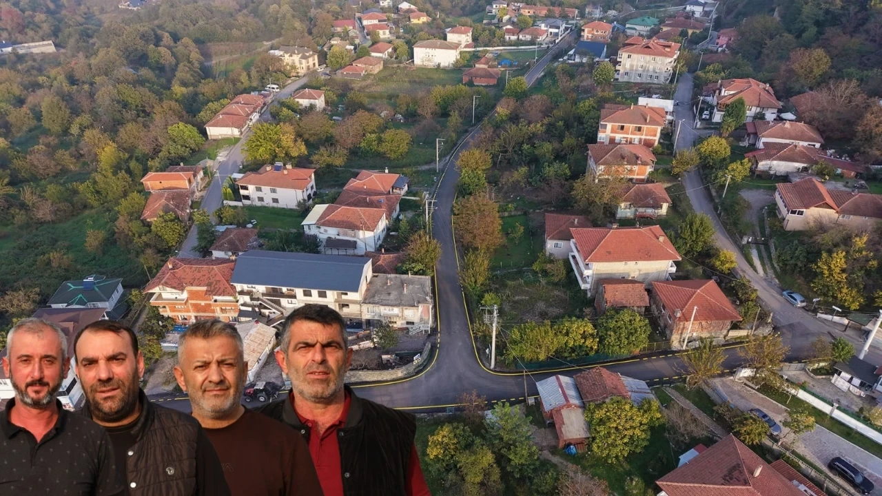 Büyükşehir Hacımercan'ın Yollarını Tablo gibi İşledi