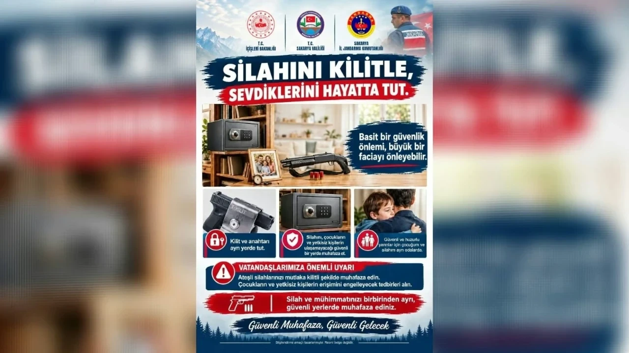 Jandarmadan 17 Bin 195 Vatandaşa Silah Uyarısı