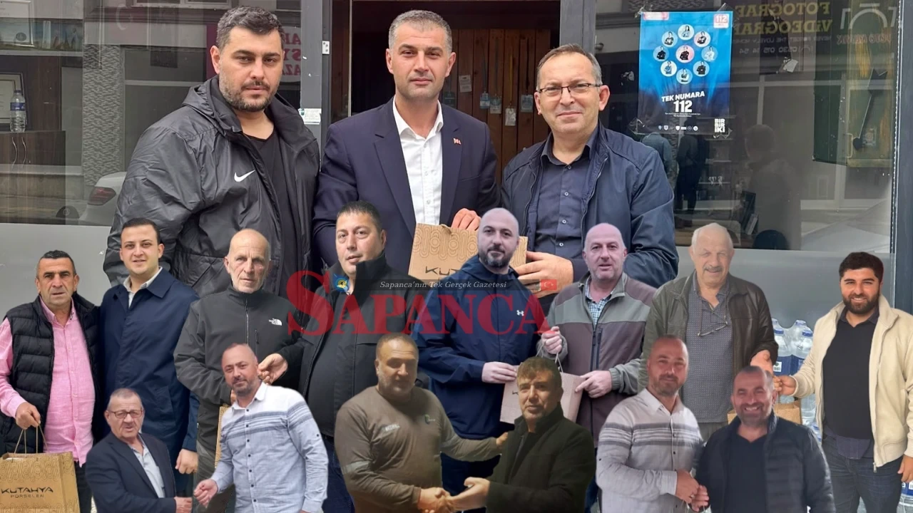 MHP Sapanca'dan Muhtarlara 19 Ekim Ziyareti